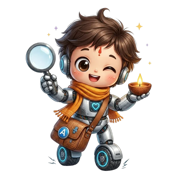 Anvesh Bharat mascot